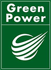 Japan Natural Energy Company Limited's logo<br/>certifying the use of green electricity